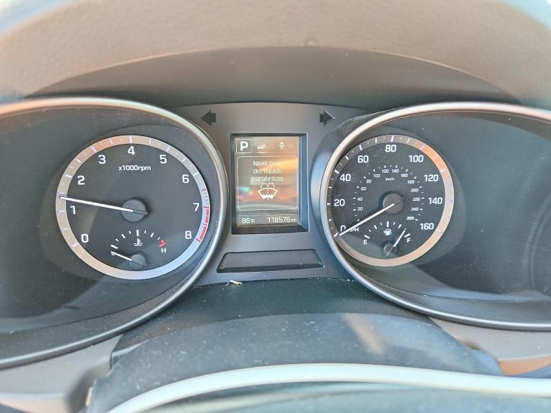 2017 Hyundai Santa fe VIN KM8SM4HF5HU236706 COPART salvage auction — ROOF, Il - Salvage Certificate, sold $1,300 on 2026-07-28 (photo 9)
