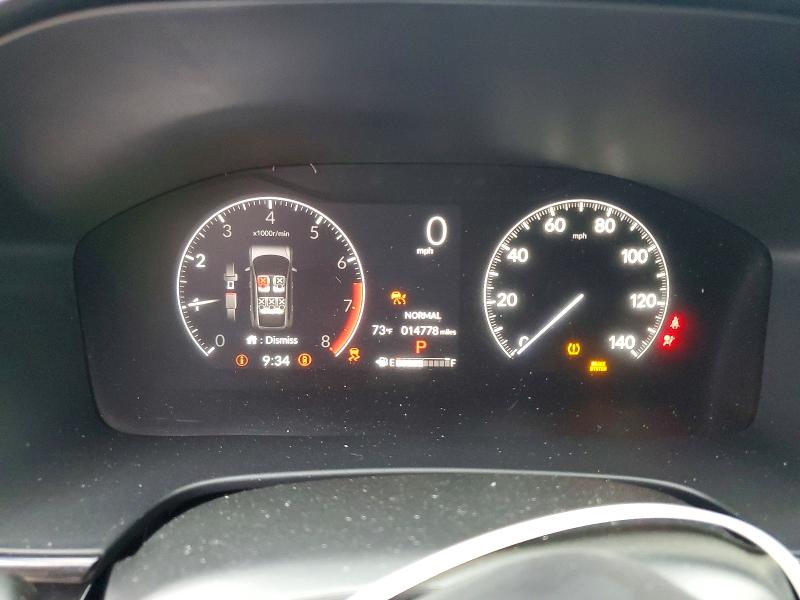 2023 Honda Cr-v VIN 7FARS4H77PE015847 COPART salvage auction — FRONT END, Salvage Title, sold $9,100 on 2026-07-24 (photo 9)