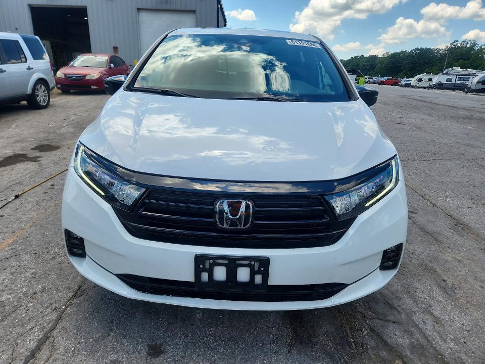 2024 Honda Odyssey VIN 5FNRL6H74RB003050 COPART salvage auction — HAIL, MO - CERTIFICATE OF TITLE, sold $13,700 on 2026-07-29 (photo 5)