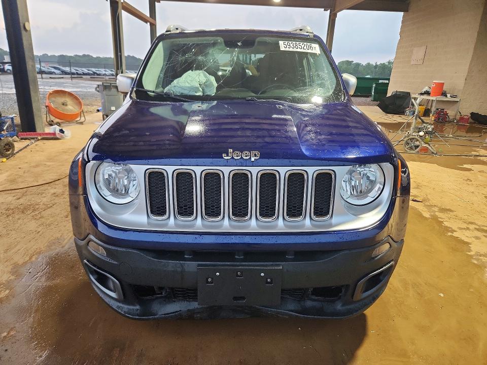 2016 Jeep VIN ZACCJADT3GPC63270 COPART salvage auction — FRONT END, Al - Cert Of Title-Salvage Title, sold $1,600 on 2026-08-12 (photo 5)