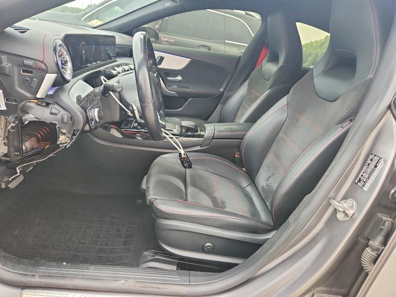 2022 Mercedes-benz Cla-klasse amg VIN W1K5J5DB1NN269748 COPART salvage auction — FRONT END, Ma - Cert Of Title-Salvage, sold $16,600 on 2026-08-13 (photo 7)