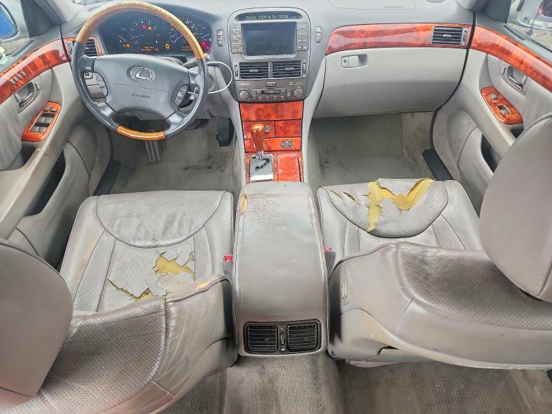 2005 Lexus Ls VIN JTHBN36F555023760 COPART salvage auction — FRONT END, Md - Cert Of Salvage > 75% Damage, sold $900 on 2026-07-16 (photo 8)