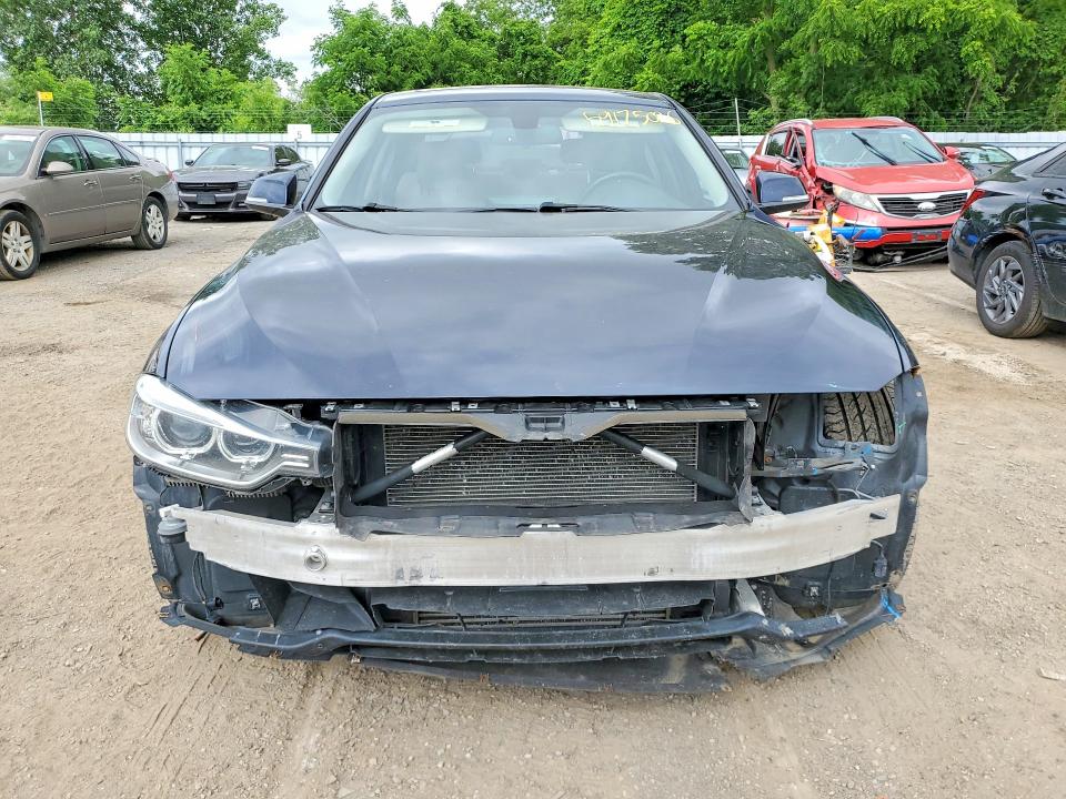 2014 BMW 3 series VIN WBA3B3G5XENR82749 COPART salvage auction — FRONT END, ON - PERMIT NO BRAND - UNFIT, sold $150 on 2026-07-21 (photo 5)