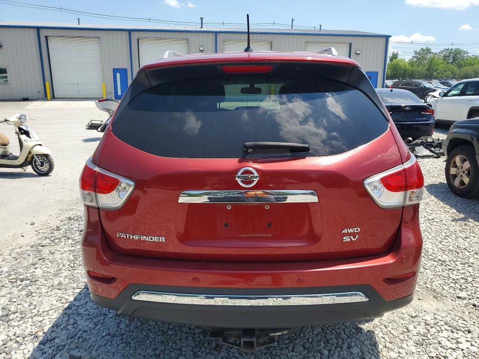 2016 Nissan Pathfinder VIN 5N1AR2MM4GC655737 COPART salvage auction — MINOR DENT/SCRATCHES, Ma - Certificate Of Title, sold $400 on 2026-07-10 (photo 6)