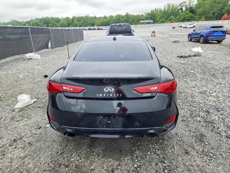 2018 Infiniti Q60 VIN JN1EV7EK0JM342121 COPART salvage auction — SIDE, Sc - Cert Of Title-Salvage, sold $2,800 on 2026-09-09 (photo 6)