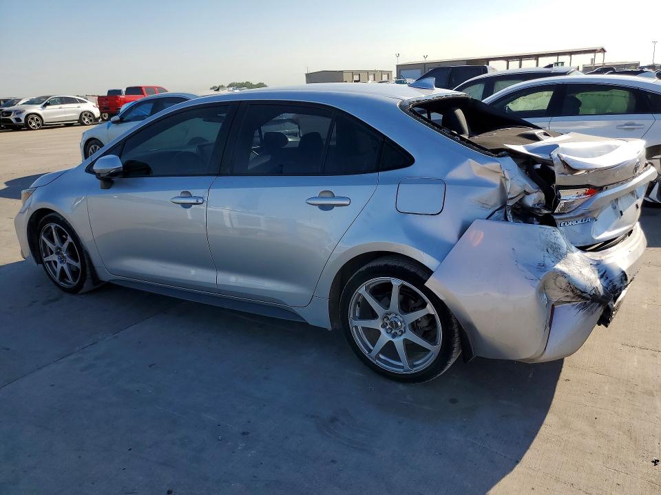 2020 Toyota Corolla VIN JTDS4RCE4LJ050813 COPART salvage auction — REAR END, TX - SALVAGE VEHICLE TITLE (P), sold $4,250 on 2026-07-16 (photo 2)
