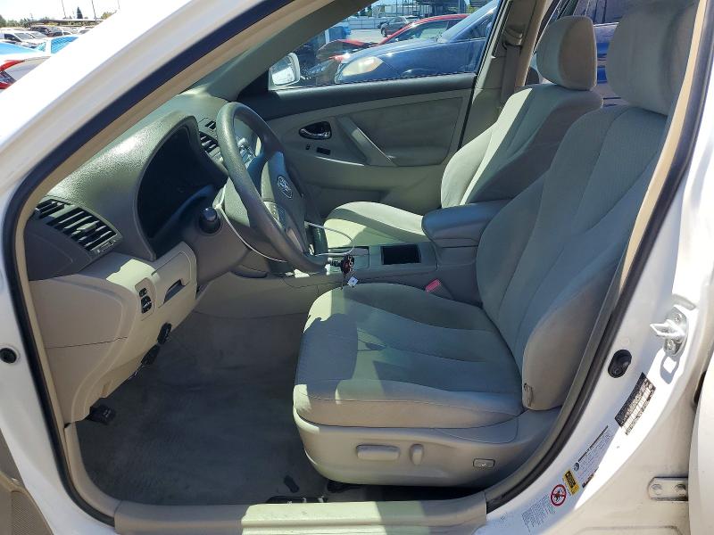 2007 Toyota Camry VIN JTNBE46K373095460 COPART salvage auction — FRONT END, Ca - Salvage Certificate, sold $15 on 2026-07-30 (photo 7)