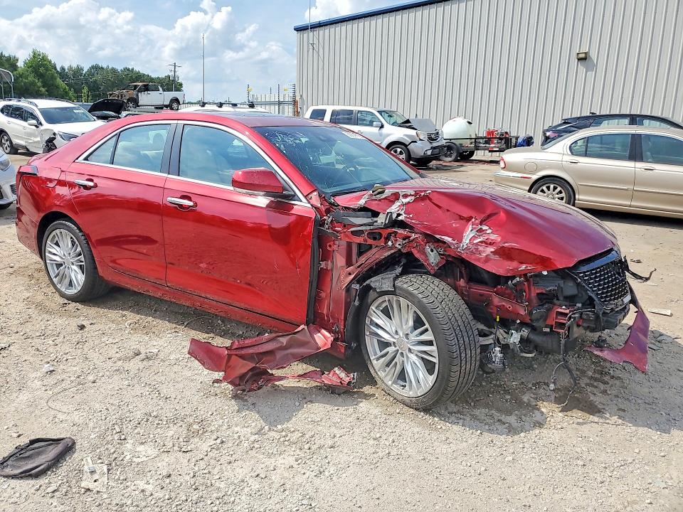 2024 Cadillac Ct4 VIN 1G6DB5RK9R0124751 COPART salvage auction — FRONT END, Sc - Cert Of Title-Salvage, sold $5,400 on 2026-08-24 (photo 4)
