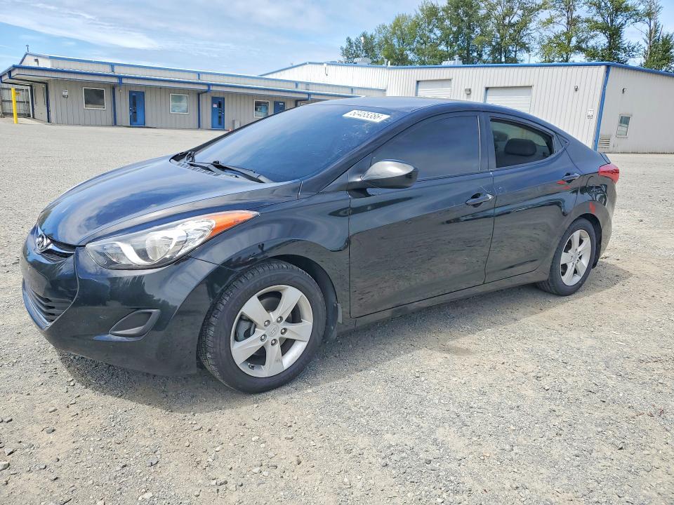 2013 Hyundai Elantra VIN KMHDH4AE1DU654138 COPART salvage auction — VANDALISM, Wa - Bill Of Sale, sold $150 on 2026-07-20 (photo 1)