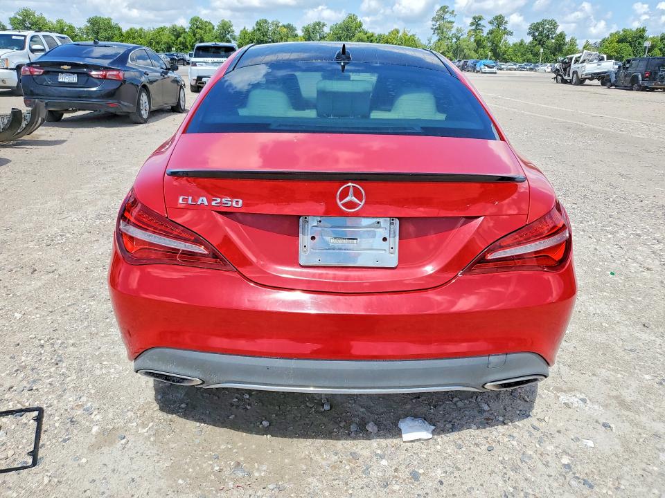 2018 Mercedes-benz Cla-klasse VIN WDDSJ4EBXJN631159 COPART salvage auction — MINOR DENT/SCRATCHES, TX - CERTIFICATE OF TITLE, sold $5,100 on 2026-07-27 (photo 6)