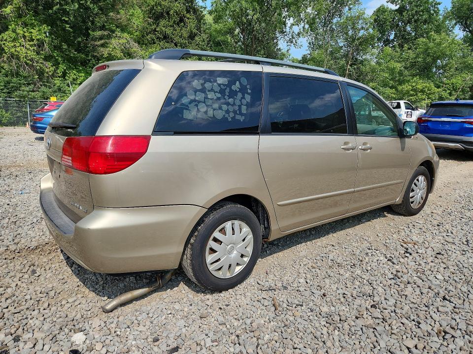 2004 Toyota Sienna VIN 5TDZA23C74S203704 COPART salvage auction — MINOR DENT/SCRATCHES, Oh - Certificate Of Title, sold $90 on 2026-07-29 (photo 3)