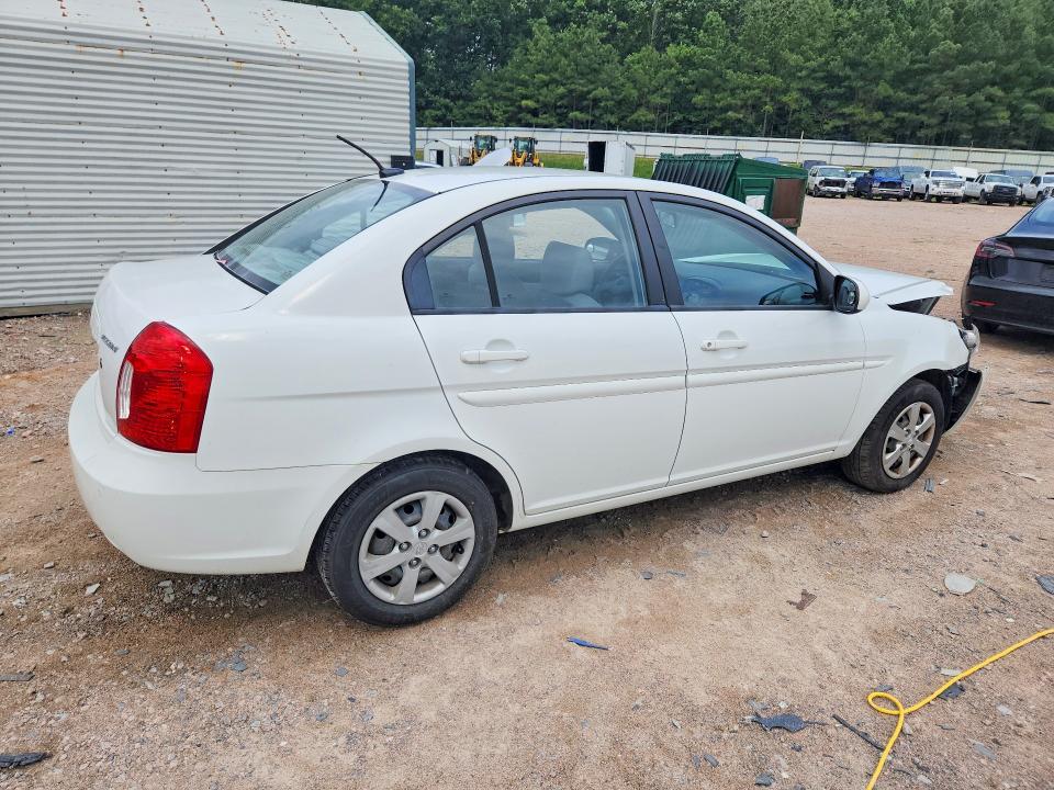 2010 Hyundai Accent VIN KMHCN4AC6AU486446 COPART salvage auction — FRONT END, VA - CERT OF TITLE - SALVAGE, sold $425 on 2026-07-20 (photo 3)