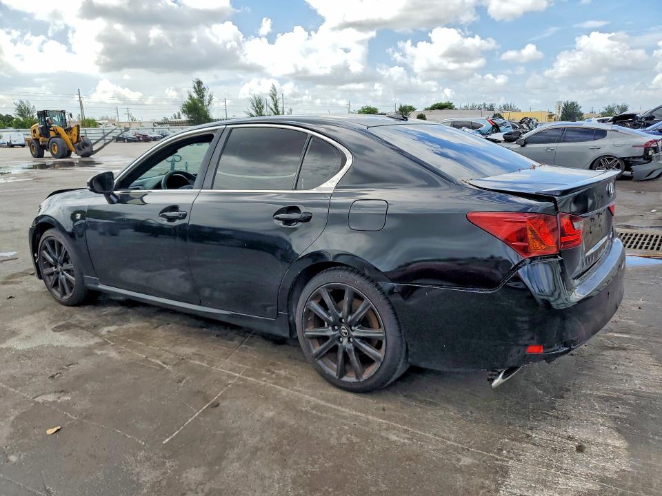 2014 Lexus Gs VIN JTHBE1BL7E5040267 COPART salvage auction — FRONT END, Fl - Cert Of Ttl-Rebuilt&Slvg Rbld, sold $475 on 2026-07-20 (photo 2)