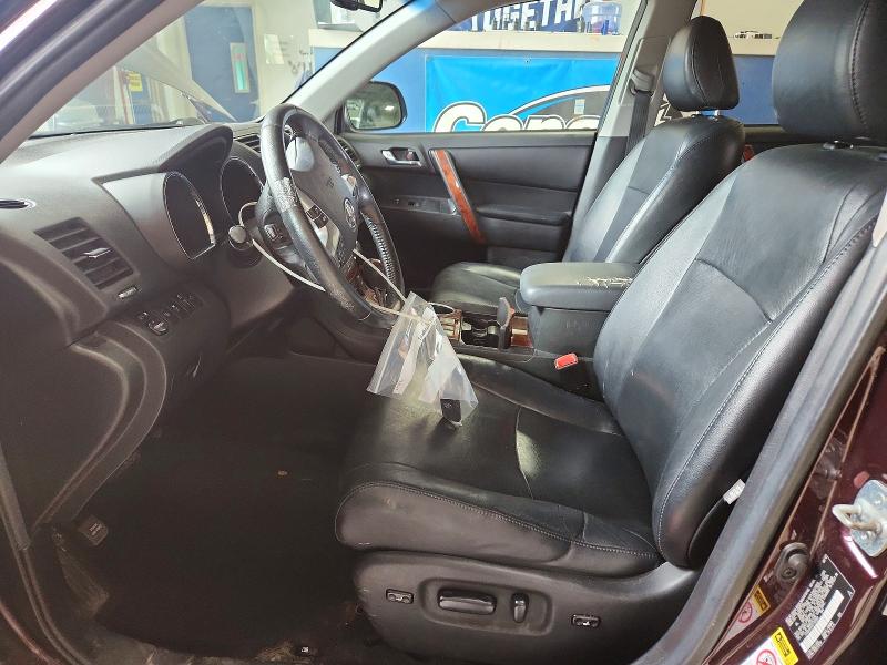 2012 Toyota Highlander VIN 5TDDK3EH2CS158904 COPART salvage auction — FRONT END, Ny - Mv-907A Salvage Certificate, sold $550 on 2026-07-20 (photo 7)