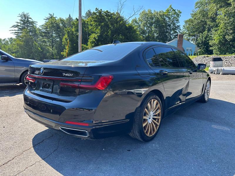 2022 BMW 7er VIN WBA7T4C07NCH73398 COPART salvage auction — MINOR DENT/SCRATCHES, MI - CERTIFICATE OF TITLE, sold $4,850 on 2026-07-29 (photo 3)