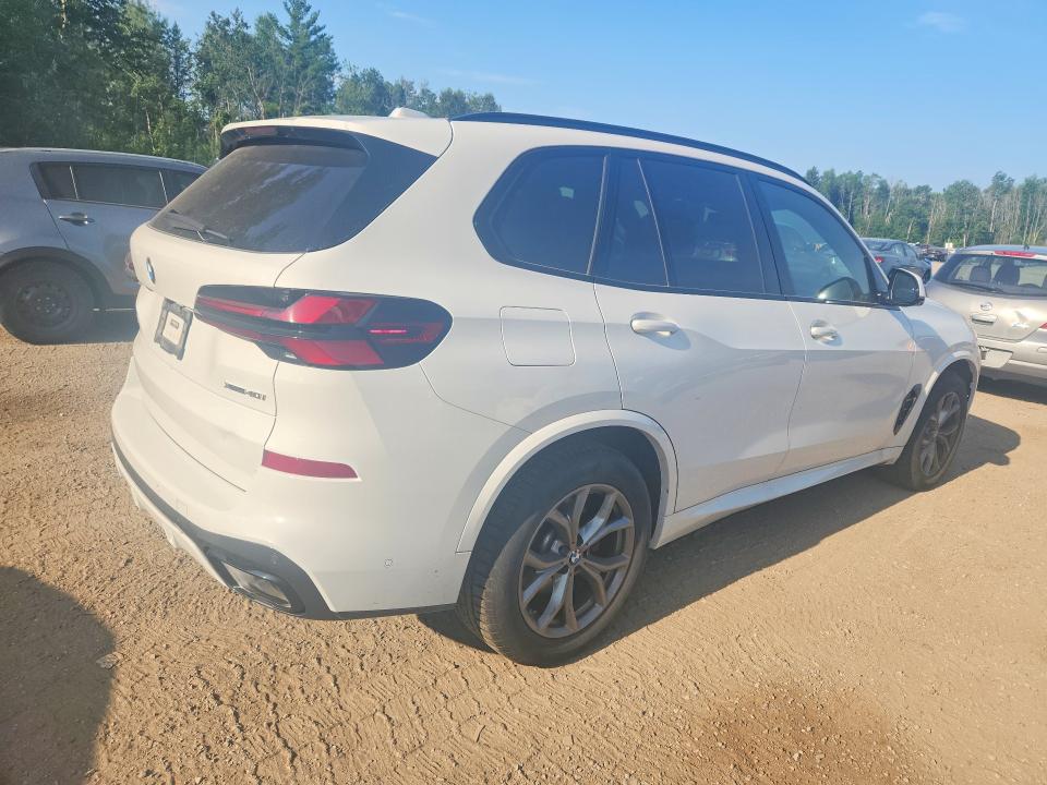 2024 BMW X5 VIN 5UX23EU08R9T16521 COPART salvage auction — ROOF, ON - PERMIT NO BRAND - UNFIT, sold $21,300 on 2026-07-30 (photo 3)