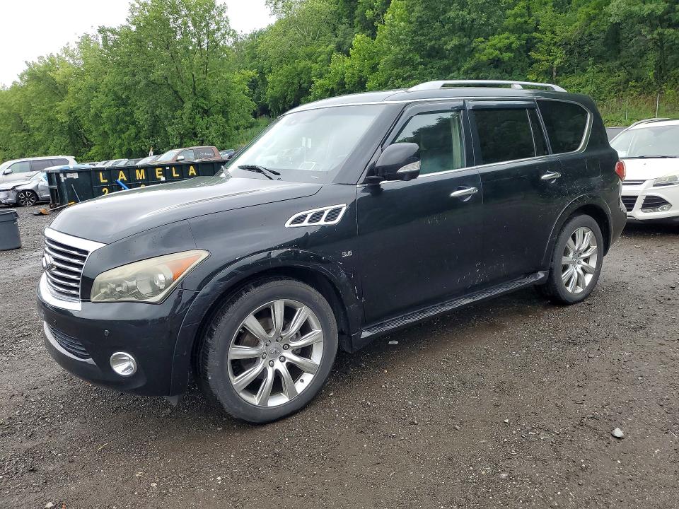 2014 Infiniti VIN JN8AZ2NE0E9069210 COPART salvage auction — MINOR DENT/SCRATCHES, Ny - Certificate Of Title, sold $825 on 2026-07-23 (photo 1)