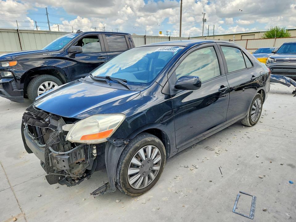 2010 Toyota Yaris VIN JTDBT4K35A4063572 COPART salvage auction — FRONT END, Tx - Salvage Vehicle Title, sold $500 on 2026-07-28 (photo 1)