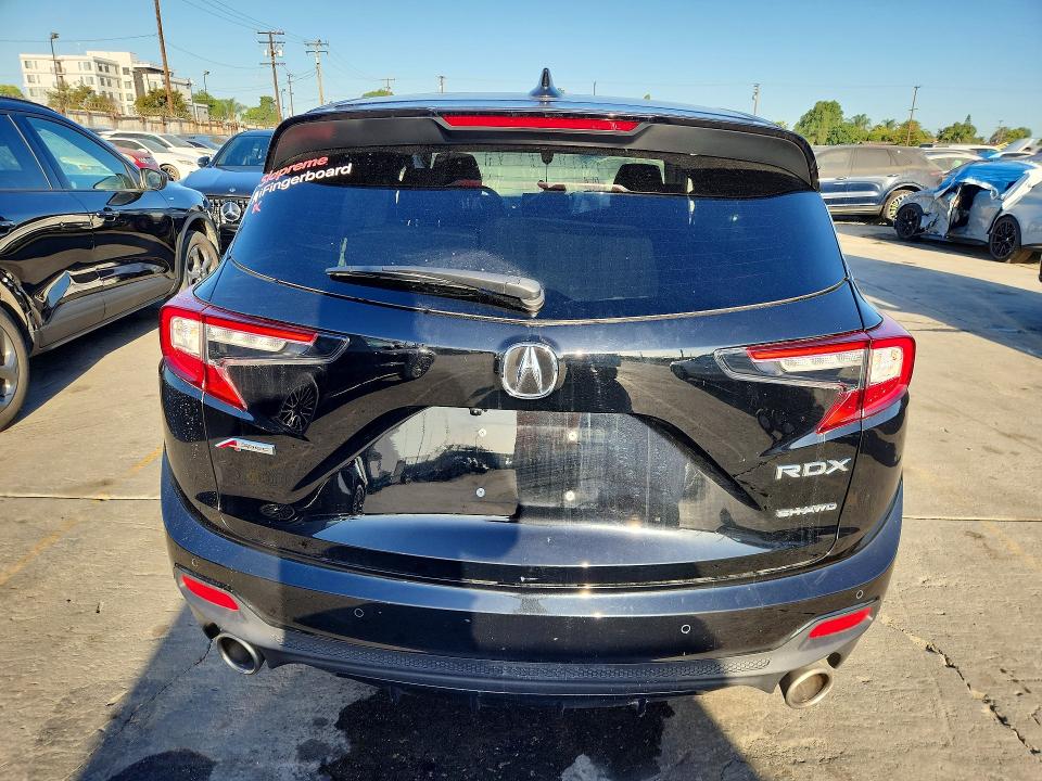 2025 Acura Rdx VIN 5J8TC2H60SL027324 COPART salvage auction — FRONT END, CA - DIS/DLR/EXP ONLY CLEAN TITLE, sold $12,700 on 2026-07-29 (photo 6)