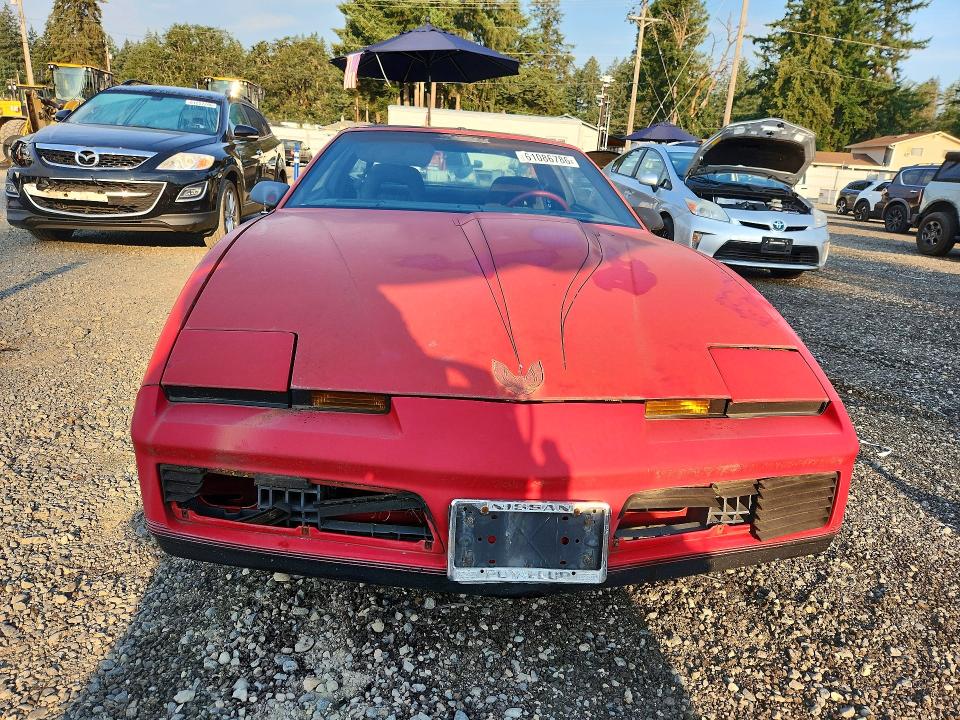 1982 Pontiac Firebird VIN 1G2AW8779CL558084 COPART salvage auction — MINOR DENT/SCRATCHES, Wa - Vehicle Cert Of Ownership-Titl, sold $125 on 2026-07-24 (photo 5)