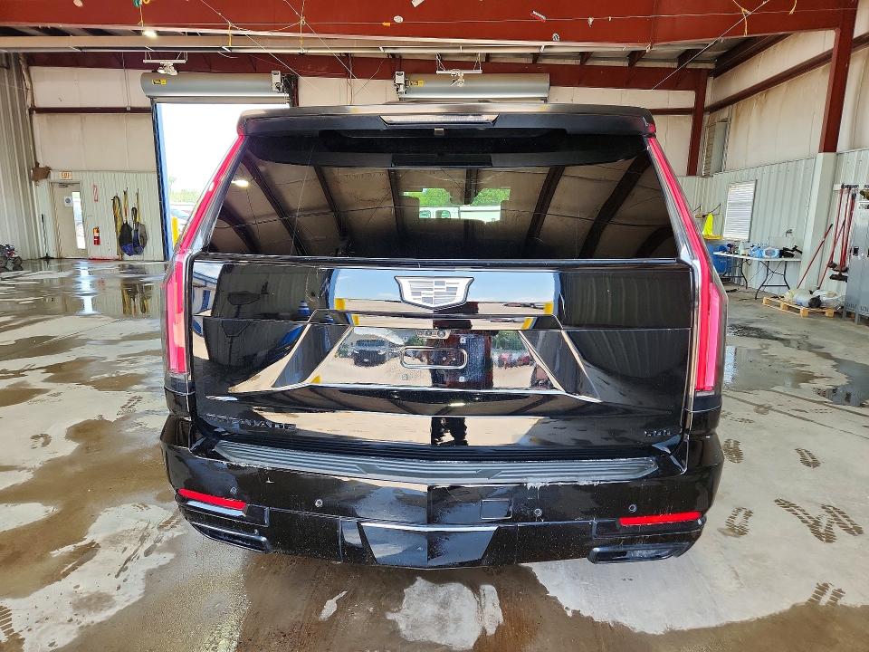 2025 Cadillac Escalade esv VIN 1GYS9RRL4SR331561 COPART salvage auction — ALL OVER, NY - CERTIFICATE OF TITLE, sold $68,000 on 2026-07-27 (photo 6)