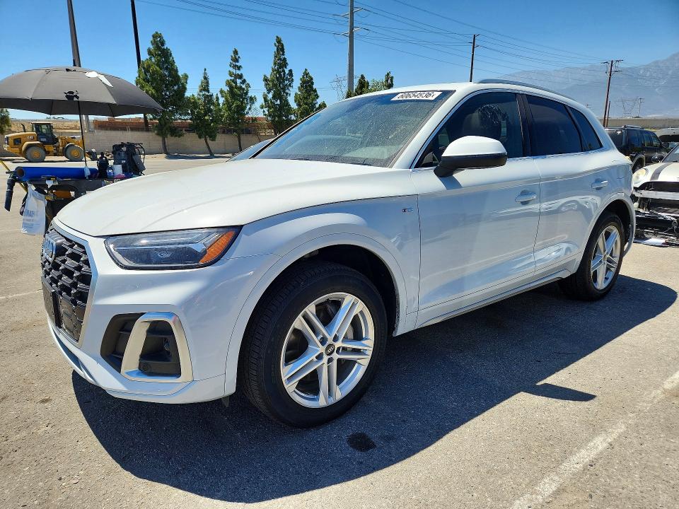 2022 Audi Q5 VIN WA1G2AFY6N2081362 COPART salvage auction — REAR END, Ca - Salvage Certificate, sold $400 on 2026-07-21 (photo 1)