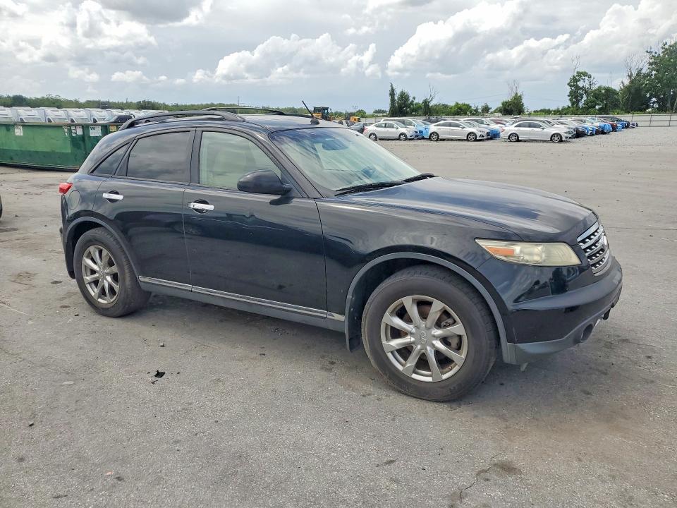 2007 Infiniti Fx35 VIN JNRAS08W27X207272 COPART salvage auction — MINOR DENT/SCRATCHES, FL - CERTIFICATE OF TITLE (P), sold $375 on 2026-07-23 (photo 4)