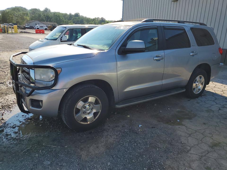 2010 Toyota Sequoia VIN 5TDZM5G1XAS001565 COPART salvage auction — FRONT END, Pa - Certificate Of Salvage, sold $2,150 on 2026-07-27 (photo 1)