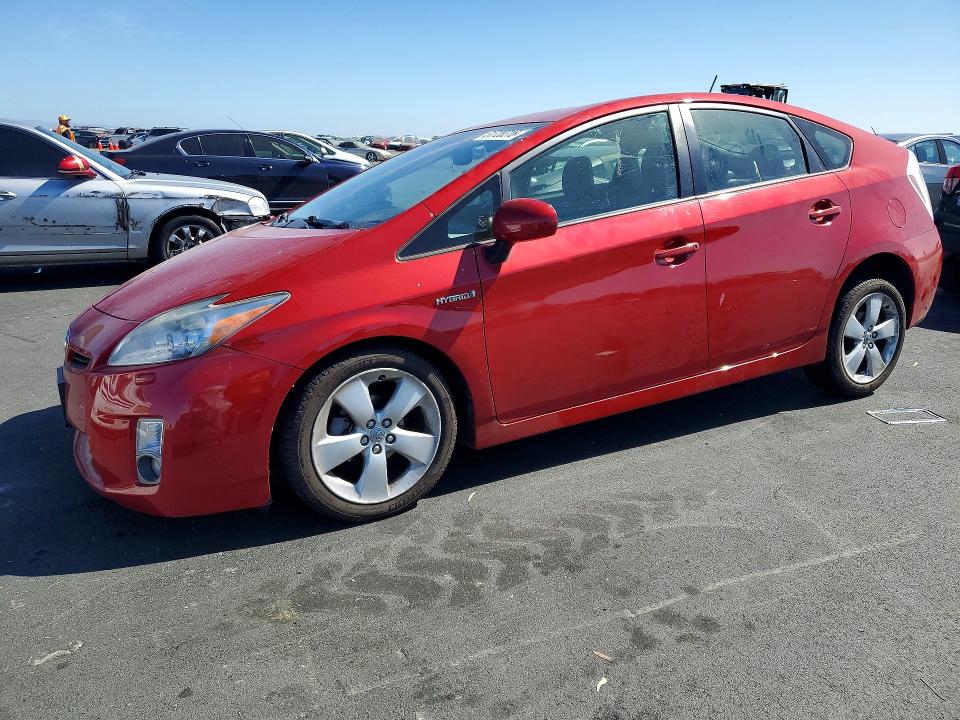 2010 Toyota Prius VIN JTDKN3DU8A0100924 COPART salvage auction — FRONT END, Ca - Salvage Certificate, sold $1,100 on 2026-07-27 (photo 1)