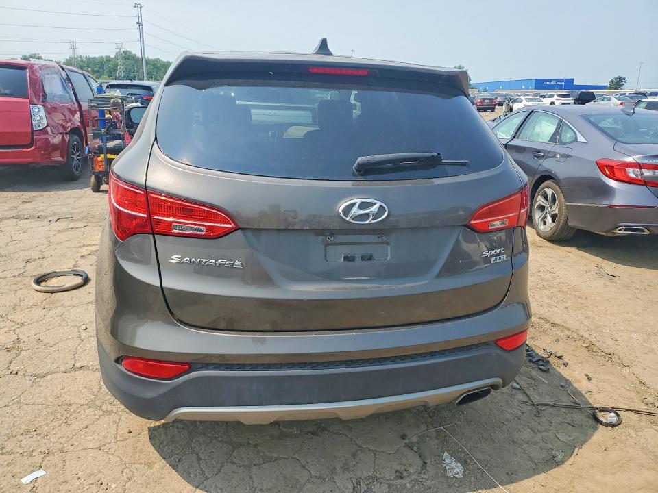 2013 Hyundai Santa fe VIN 5XYZTDLB5DG094122 COPART salvage auction — FRONT END, Mi - Certificate Of Title, sold $400 on 2026-07-28 (photo 6)