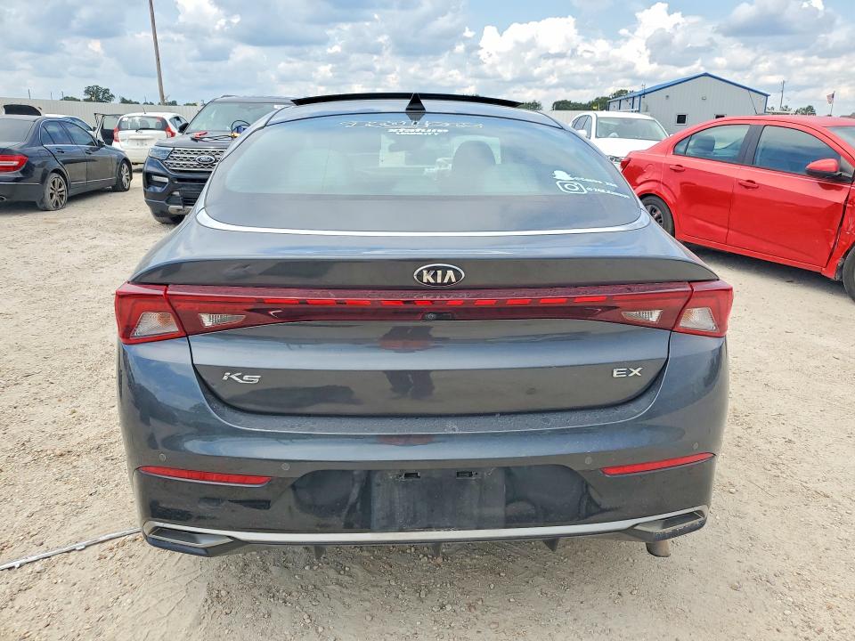 2021 Kia K5 VIN 5XXG34J2XMG012674 COPART salvage auction — FRONT END, Fl - Certificate Of Title, sold $1,050 on 2026-07-16 (photo 6)
