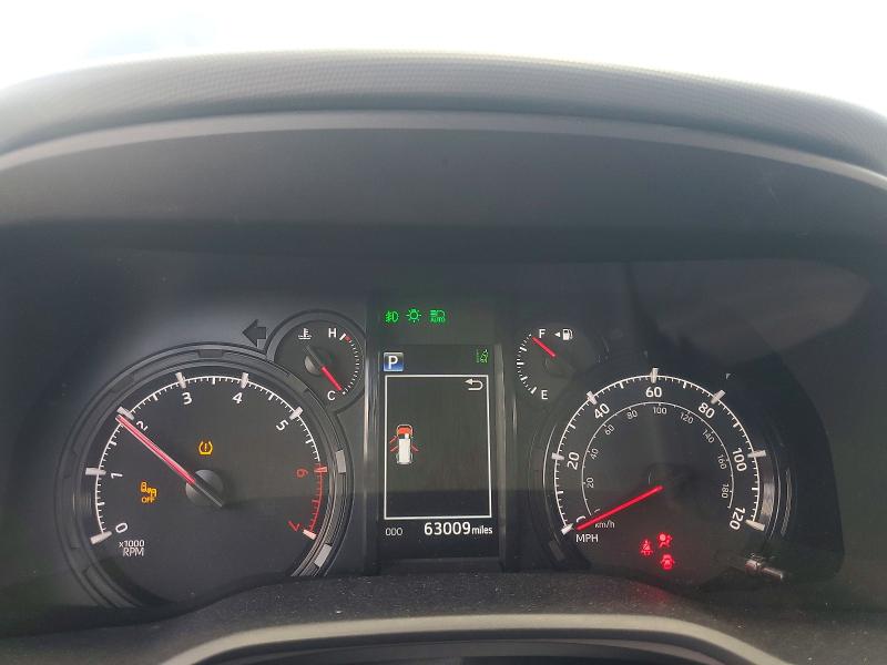 2024 Toyota 4runner VIN JTEEU5JR0R5306292 COPART salvage auction — REAR END, Fl - Certificate Of Title, sold $450 on 2026-07-27 (photo 9)
