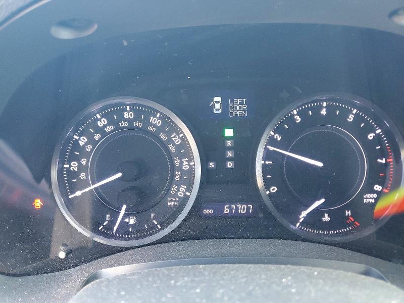 2014 Lexus Is VIN JTHFF2C24E2530287 COPART salvage auction — REAR END, Ca - App For Dup Salvage Or Ac, sold $300 on 2026-07-29 (photo 9)