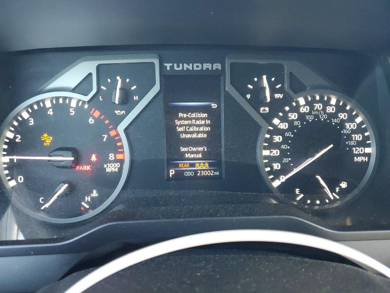2025 Toyota Tundra VIN 5TFLA5DB6SX253353 COPART salvage auction — REAR END, Salvage Title, sold $27,250 on 2026-07-17 (photo 9)