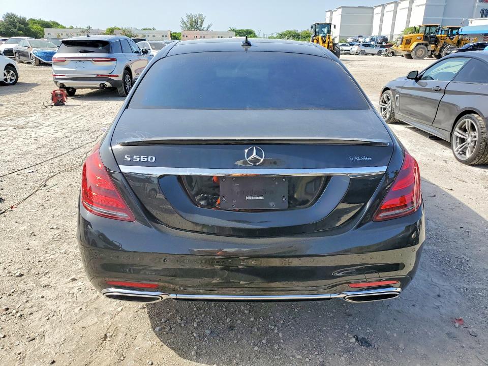 2018 Mercedes-benz S-klasse VIN WDDUG6GB3JA347234 COPART salvage auction — MINOR DENT/SCRATCHES, Fl - Cert Of Title Slvg Rebuildable, sold $10,100 on 2026-08-18 (photo 6)