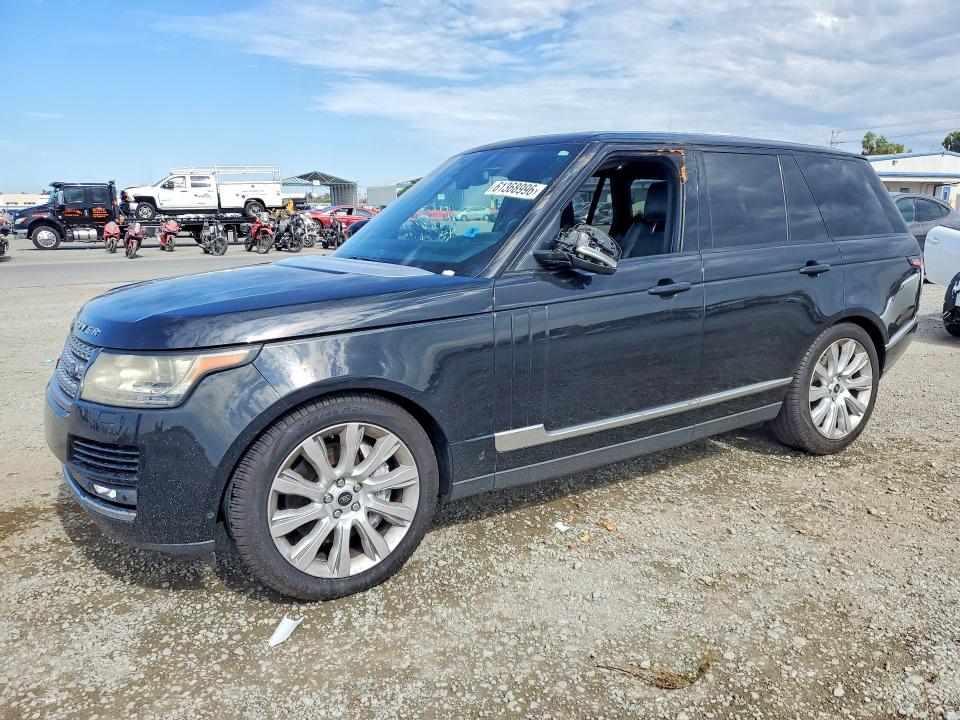 2014 Land rover RANGE ROVER VIN SALGS2EF6EA133387 COPART salvage auction — SIDE, Ca - Dis/Dlr/Exp Only Clean Title, sold $3,100 on 2026-07-31 (photo 1)
