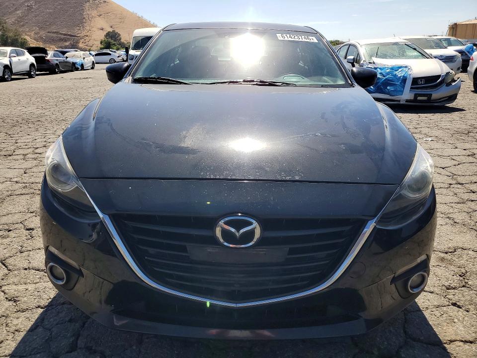 2014 Mazda 3 VIN JM1BM1W32E1140024 COPART salvage auction — REAR END, Ca - Salvage Certificate, sold $1,550 on 2026-07-30 (photo 5)