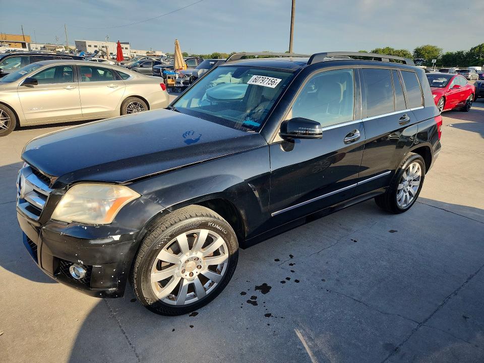 2012 Mercedes-benz Glk-klasse VIN WDCGG5GB0CF769866 COPART salvage auction — NORMAL WEAR, TX - CERTIFICATE OF TITLE, sold $325 on 2026-07-27 (photo 1)