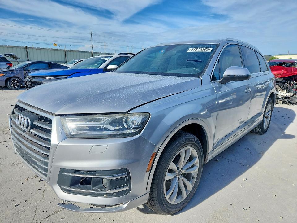 2019 Audi Q7 VIN WA1AAAF73KD013939 COPART salvage auction — FRONT END, Tx - Cert Of Title-Rebuilt Salvage (P), sold $2,250 on 2026-07-28 (photo 1)