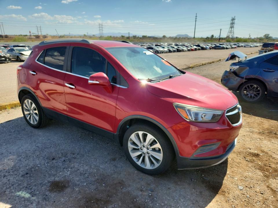 2018 Buick Encore VIN KL4CJASB5JB674823 COPART salvage auction — MECHANICAL, Az - Certificate Of Title, sold $1,650 on 2026-07-17 (photo 4)