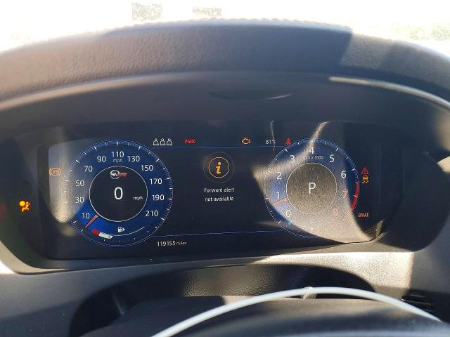 2019 Jaguar F-pace VIN SADCZ2EE1KA606881 COPART salvage auction — FRONT END, Ny - Mv-907A Salvage Certificate, sold $10,000 on 2026-09-09 (photo 9)