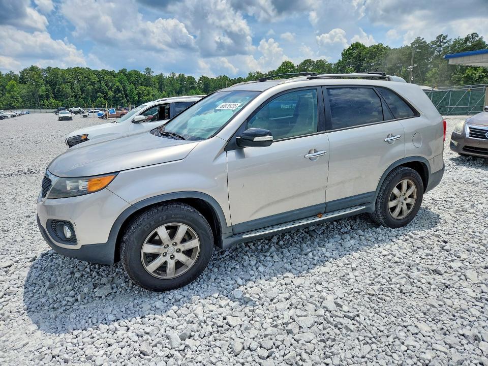 2013 Kia Sorento VIN 5XYKT3A67DG329542 COPART salvage auction — FRONT END, Ga - Cert Of Title-Salvage, sold $500 on 2026-07-16 (photo 1)