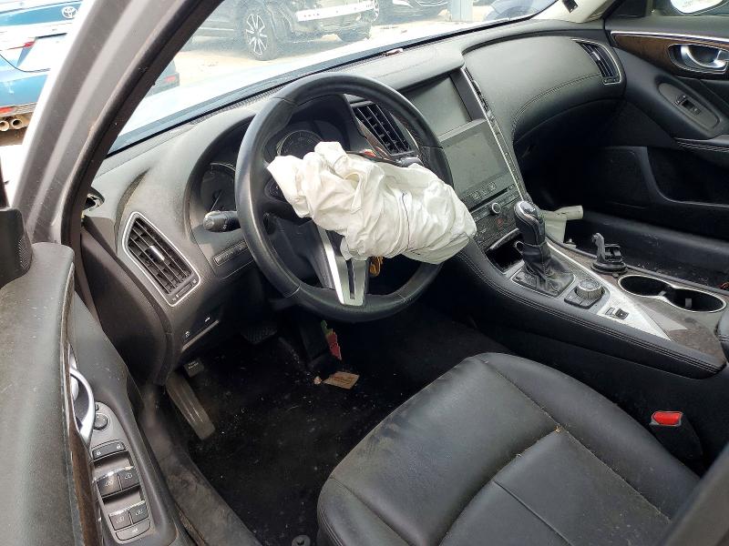 2018 Infiniti Q50 VIN JN1EV7AR2JM440473 COPART salvage auction — FRONT END, In - Certificate Of Title, sold $400 on 2026-07-20 (photo 8)