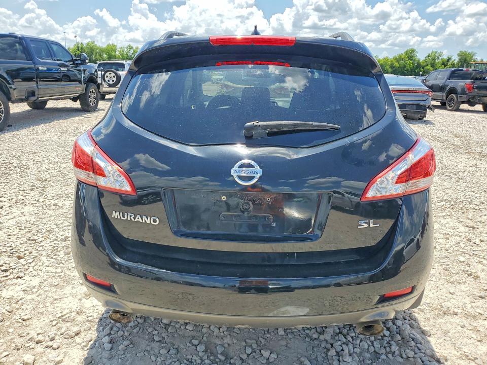 2014 Nissan Murano VIN JN8AZ1MU2EW408196 COPART salvage auction — FRONT END, TX - CERTIFICATE OF TITLE (P), sold $725 on 2026-07-28 (photo 6)