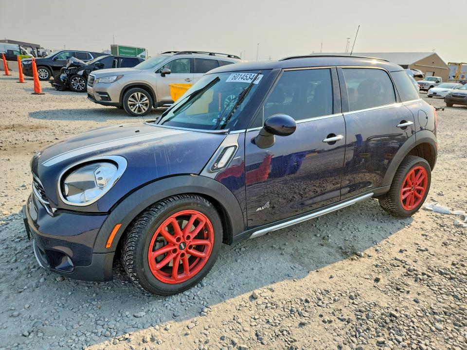 2016 Mini Cooper VIN WMWZC5C59GWU20511 COPART salvage auction — FRONT END, Co - Bill Of Sale-Parts Only, sold $725 on 2026-09-08 (photo 1)
