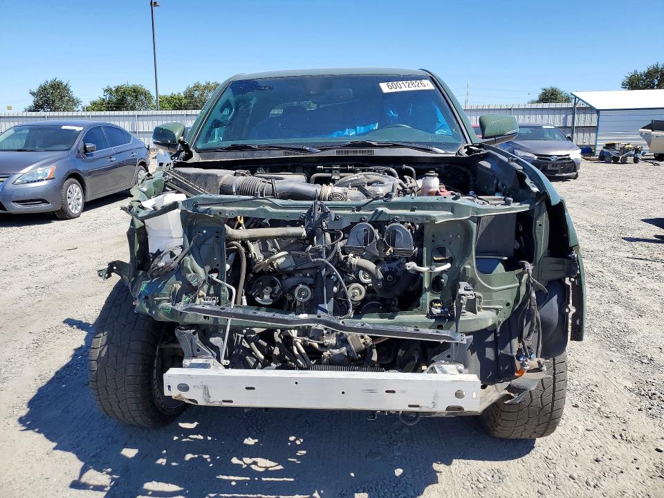 2022 Toyota Tacoma VIN 3TMCZ5AN9NM456352 COPART salvage auction — FRONT END, Ca - Salvage Certificate, sold $7,700 on 2026-07-30 (photo 5)