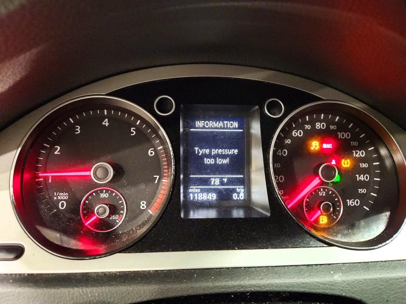 2010 Volkswagen Passat VIN WVWJK7AN8AE097468 COPART salvage auction — FRONT END, Pa - Certificate Of Salvage, sold $650 on 2026-08-18 (photo 9)