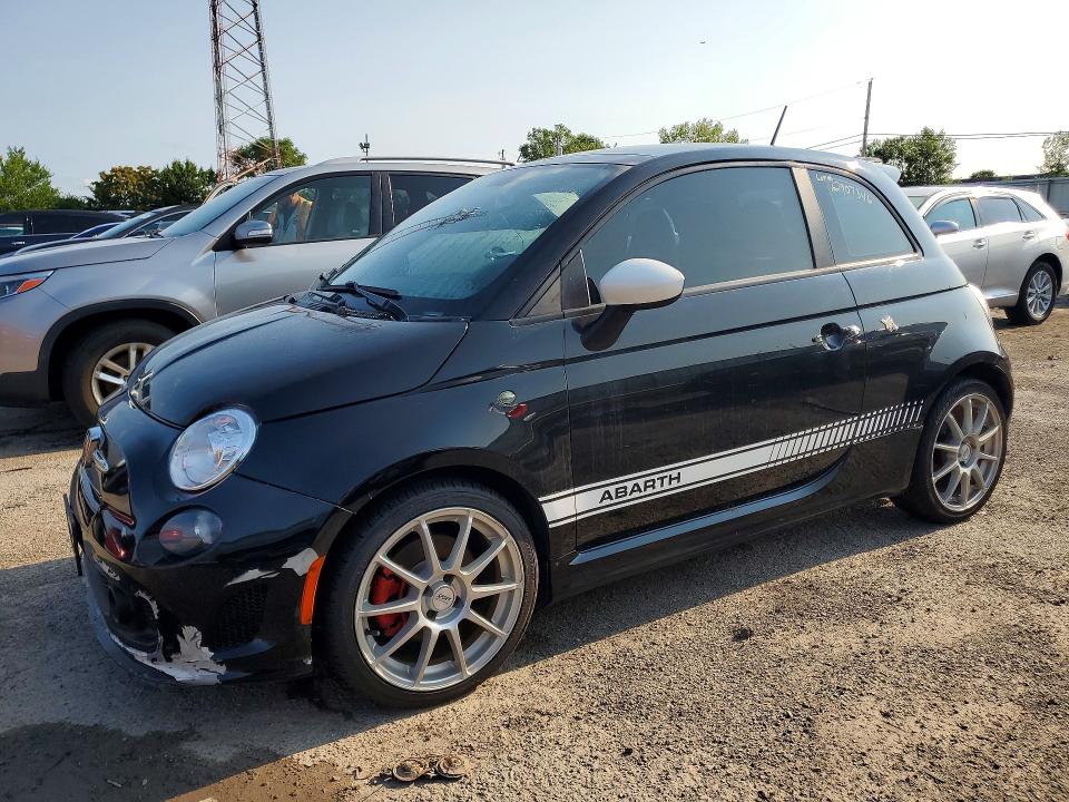 2012 Fiat 500 VIN 3C3CFFFH9CT185933 COPART salvage auction — MECHANICAL, Il - Certificate Of Title, sold $350 on 2026-08-03 (photo 1)