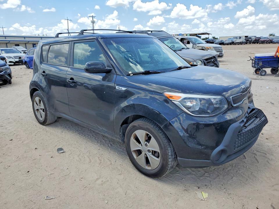 2016 Kia Soul VIN KNDJN2A24G7323325 COPART salvage auction — FRONT END, Tx - Salvage Vehicle Title, sold $875 on 2026-07-23 (photo 4)