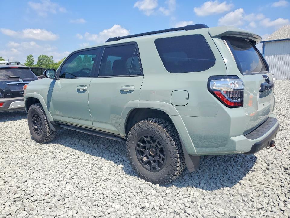2023 Toyota 4runner VIN JTERU5JR1P6089019 COPART salvage auction — HAIL, Oh - Cert Of Title-Salvage, sold $27,750 on 2026-07-09 (photo 2)